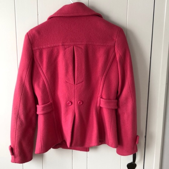 Pink Express wool peacoat - Picture 2 of 7